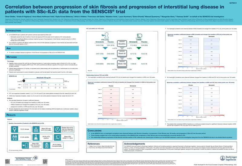 AF Avances en Fibrosis Pulmonar Posters EPIES presentados en EULAR